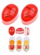PCS Egg Timer Heat Sensitive Egg Shaped Boiler Timer Egg Cooker Perfect Gadget Colour Changing Indicator For Soft Medium Hard Boiled Eggs Safe Kitchen Aid Tool Gift Cooking Breakfast Home Use