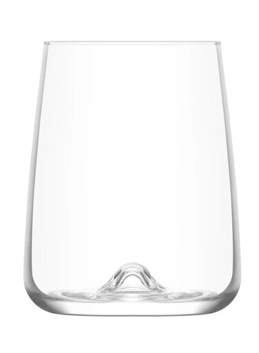 6 Pieces Terra Tumbler Set 590 Ml - Clear