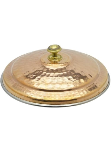 COPPER LID WITH TOP KNOB, 21 CM Copper 21cm
