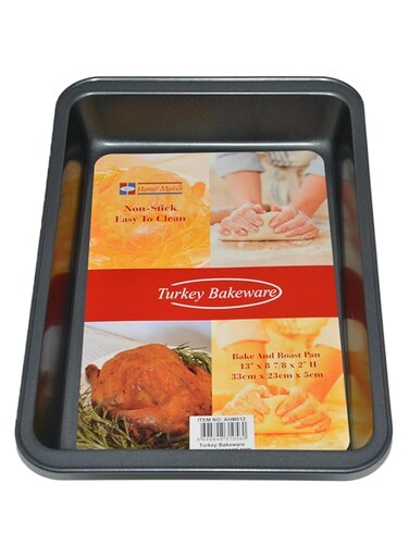 HOME MAKER OBLONG CAKE PAN 33cm