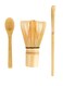 Matcha Whisk, Spoon, and Scoop Matcha Tea Set, Matcha Bamboo Accessories,Perfect Set to Prepare a Traditional Cup of Matcha