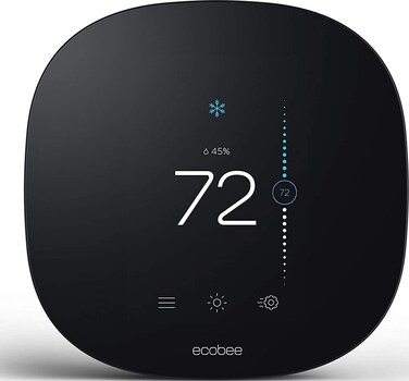 Ecobee 3 lite Smart Thermostat &ndash; Black (International Version)