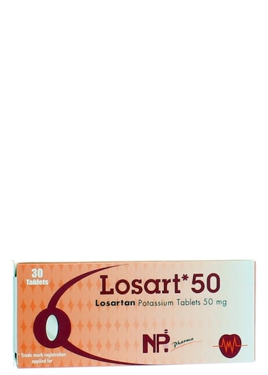 Losart 50mg Tablets (30s) &ndash; Losartan Potassium
