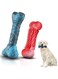 Dog Chew Toys 2 Pack, Dog Toys for Aggressive Chewers Large Breed, Teeth Cleaning, Tough Dog Toys with Natural Rubber for Small Medium Large Dog