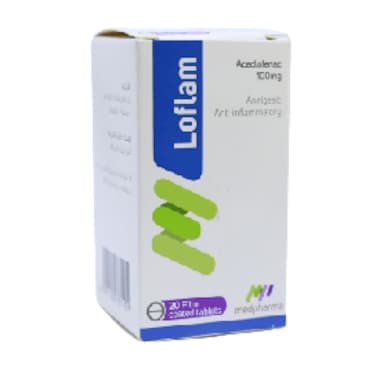 Loflam 100Mg Tab 20S