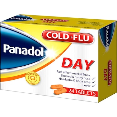 Panadol Cold+Flu Day Caplets 24's