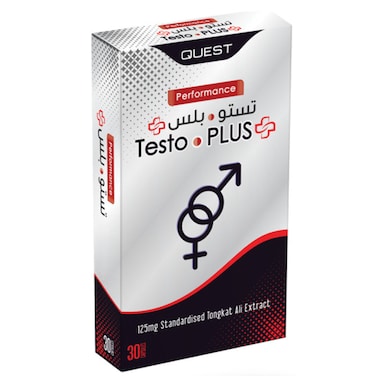 Testo Plus 125Mg Cap 30S