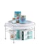 YouCopia Turntable UpSpace Shelf , White, Lazy Susan Shelf for Kitchen Cabinet or Pantry Organization, 50295 White 27.2x30.2x19.6cm