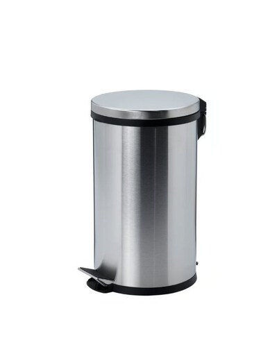 (IKEA) SN&Atilde;&ndash;RPA Pedal bin, stainless steel, 5 l