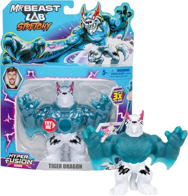 Mr. Beast Lab Stretchy Hero Tiger Dragon