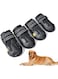 KASHIWA Dog Boots,Waterproof Dog Shoes,Dog Booties with Reflective Rugged Anti-Slip Sole and Skid-Proof,Outdoor Dog Shoes for Medium Dogs 4Pcs (Size 6:（2.9''x2.5'')(L*W) for 52-70 lbs)