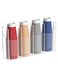 Disposable Coffee Cup Dispenser with Handles, Countertop or Wall Mount Hot/Cold Drink Cup and Lid Holder - Bathroom/Kitchen/Office Acrylic Cup Lid Storage Organizer (4 Compartments, Clear)