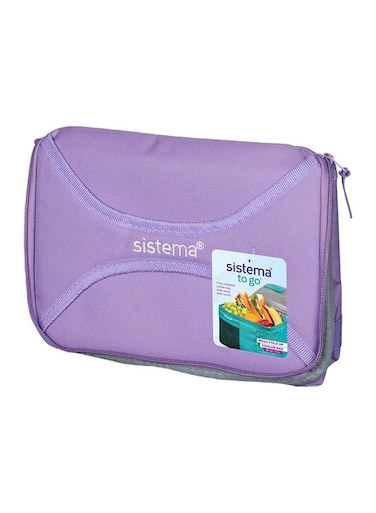 Sistema Mega Fold Up Cooler Bag Lilac : Cooling Solution - Spacious - Insulated - Portable and Convenient - Versatile Lilac