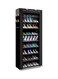 Shoe Cabinet Rack Black 60x30x160cm