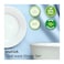Melrich 26 Pcs Opal ware Dinner set 6 Dinner plate 6 Dessert Plate 6 Soup Plate 6 Bowl 1 Oval Plate 1 Serving Bowl Dishwasher Microwave Safe