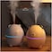 Cool Mist Humidifier Cute Ultrasonic Air Humidifier Aromatherapy Essential Oil Diffuser, Used For Family Car USB Mist, With LED Night Light (Color : Sky Blue)