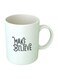 Print Make Believe Printed Ceramic Mug White/Grey