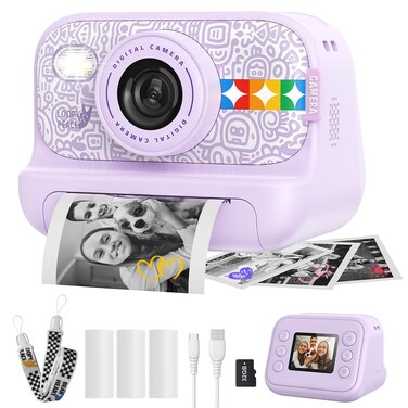 Chuzhao Kids Instant Print Camera