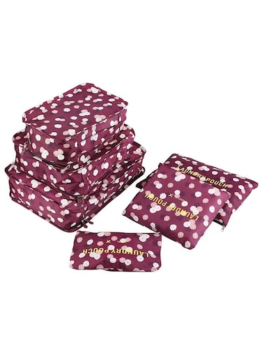 6-Piece Travel Storage Bag Set Multicolour