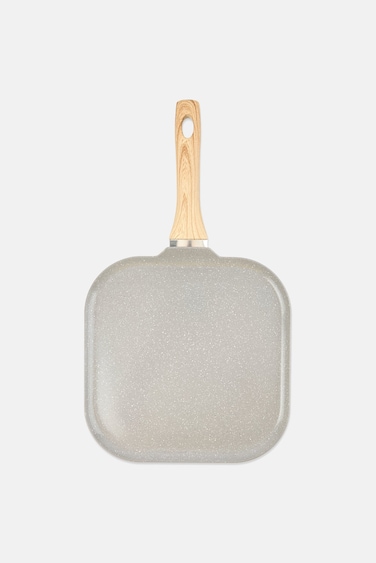 Cuisine Ceramic Non-Stick Interior Griddle, Grey