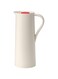 KNP Vacuum flask, beige/red, 1 l - On the way to the beach for a picnic or a friend&rsquo;s cake party? Wherever the action is, the beige-red KNP vacuum flask keeps the beverage warm or cold.