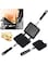 Eummy Camping Toastie Maker Non-Stick Stovetop Double Sided Multifunction Stovetop Sandwich Toastie Maker Baking Pan with Heat-Resistant Handles Breakfast Frying Pan for Home Outdoors