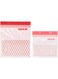 ISTAD - IKEA 3 x Plastic Bag, Red, Pack of 60, Comprises: 30 bags (0.4 l) and 30 bags (1 l), Can be used over and over again since it can be re-sealed.