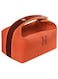 Cosmetic Bag Storage Bag, Simple Waterproof Canvas, Fashion Lady Travel Storage (Orange)