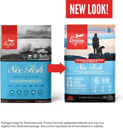 Orijen - Six Fish Dog Food (2kg)