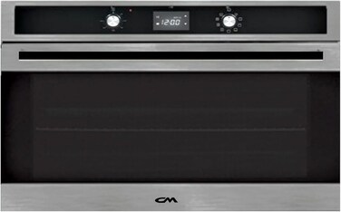 CM ARIA ELECTRIC 90cm Built-In Electric Oven &ndash; 120L Multifunction Oven with Rotisserie, Turbo Fans &amp; Stainless Steel Finish
