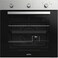 CM METRO INOX GAS 60cm Built-In Gas Oven &ndash; 72L Gas Oven with Grill, Rotisserie &amp; Stainless Steel Finish