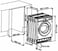 CM 1249T2 60cm Built-In Washing Machine &ndash; 7KG Capacity with LED Display, 15 Programs &amp; A++ Energy Efficiency