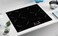 CM CASA 60cm Vitroceramic Hob &ndash; Black Glass Cooktop with Sliding Touch Control &amp; 4 Hi-Light Zones