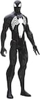 Spider-Man Marvel Ultimate Spider-Man Titan Hero Series Black Suit Spider-Man Figure - 12 Inch
