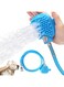 FDTY Dog Bath Brush - Sprayer and Scrubber Tool in One - Indoor/Outdoor Dog Bathing Supplies - Pet Grooming for Dogs with Long and Short Hair - Dog Wash with Hose and Dog Shower Attachment