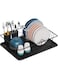 S2C Dish Rack Dish Drying Stand Dish Drainer Plate Rack Dish rake Kitchen Organizer Dish Drying Rack Countertop Large Antibacterial Kitchen Utensils Dish racks Dish Stand (Single Tier)