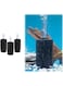 SYOSI Aquarium Fish Tank Biochemical Cotton Filter, Nano Bio Sponge Filter, Quiet Betta Fry Shrimp and Small Fish Foam Filter, for Fish Tank Up to 10-20 Gallon, Water Fairy Cotton 3 Pack, XY-2836