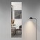 SKY-TOUCH 4PCS 30 * 30cm Glass Full Length Wall Mirror Tiles : Frameless Wall Mounted Mirror for Home Office Bedroom Living Room Bathroom Door Gym