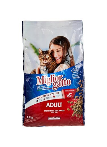 Miglior Gatto Beef Adult Cat Dry Food 1.5 kg
