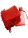 DELFINO Gift Bag 100Pcs 2.8"x3.6" (7 x 9cm) Sheer Organza Bags Wedding Favor Bags With Drawstring Premium Jewelry Pouches Party Festival Gift Bags Candy Bags