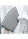 Steamer Glove, Heat Resistant Protective Ironing Glove with Finger Loop for Clothes, for Ironing Board, Steam Iron Board, Hand-Held Ironing Board, Ironing Ironing Table Ironing Rack (Grey)