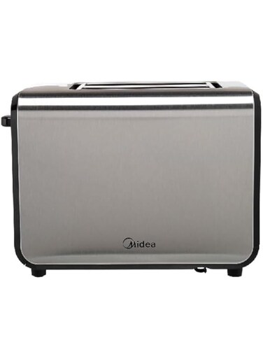Midea Toaster 2 Slots, 950W With Adjustable Browning Control, Removable Crumb Tray, Automatic Pop Up, Defrost, Warm, Cancel, Auto Power Cut Off Function, 7 Level Settings - MT-RW2L20W