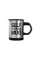Steel Self Stirring Mug Black