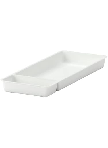 Digital Shoppy ST&Ouml;DJA Cutlery Tray (White, 20x50 cm (8x20))