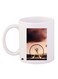 Giant Wheel Printed Coffee Mug White/Brown 11ounce