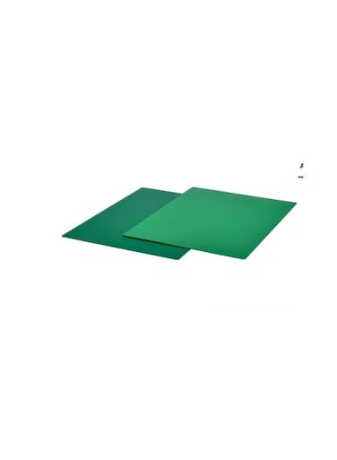 chopping board, green/bright green, 28x36 cm