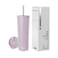 Modern Insulated Tumbler with Lid and Straw   Iced Coffee Cup Reusable Stainless Steel Water Bottle Travel Mug   Valentines Gifts For Him &amp; Her   Classic Collection   28oz   Lavender Mist