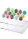 15 Holes Acrylic Lollipop Holder Clear Display Cake Pop Stand