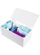 YeeBeny Acrylic Sanitary Napkin Storage Container, Sanitary Napkin Holder,Pad Holder for Period, Pad Holder for Women Bathroom, Pad and Tampon Holder for Bathroom, Sanitary Napkin Dispenser, White