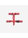 Zee.Dog Neon Coral H-Harness Medium